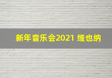 新年音乐会2021 维也纳